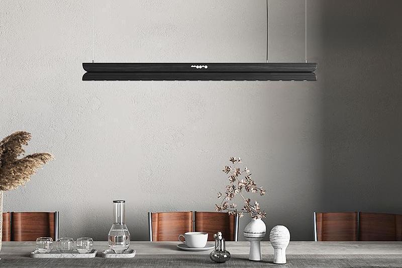 Press kit | 7812-01 - Press release | Award-Winning Moono Sliding Pendant Light - A New Typology of Light, by Shre  Studio - SHRE Studio - Lighting Design - Render - Photo credit: Iva Mazmanashvili