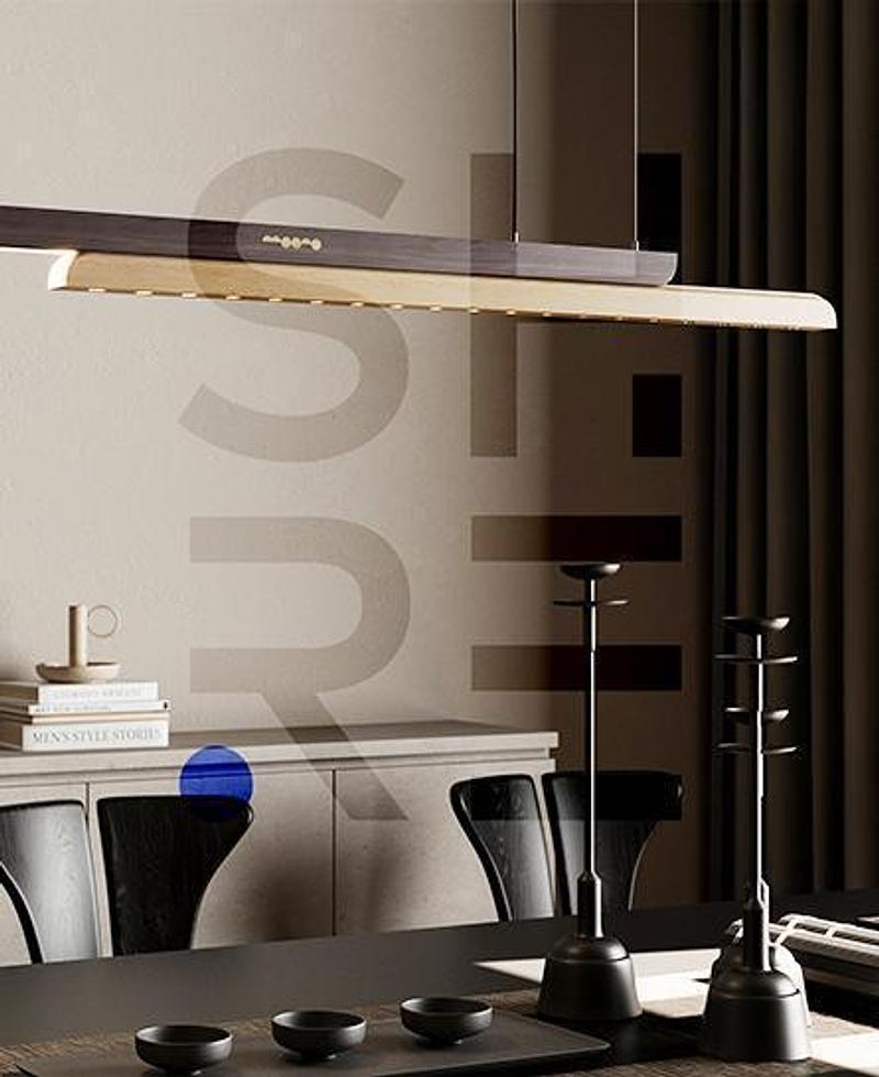 Press kit | 7812-01 - Press release | Award-Winning Moono Sliding Pendant Light - A New Typology of Light, by Shre  Studio - SHRE Studio - Lighting Design - Render - Photo credit: Shre Studio