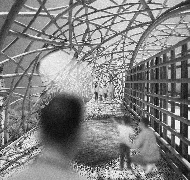 Press kit | 837-54 - Press release | The International Garden Festival Unveils the Projects Selected for its 27th Edition, Under the Theme 'Mapping Sensitivity' - International Garden Festival | Reford Gardens - Landscape Architecture - <p> Tainai-Meguri (procession view)</p><p>Measured Architecture Inc. + Tomatsu Tongu, Kumpei Wakino | Colombie-Britannique, Canada </p> - Photo credit: Measured Architecture Inc.