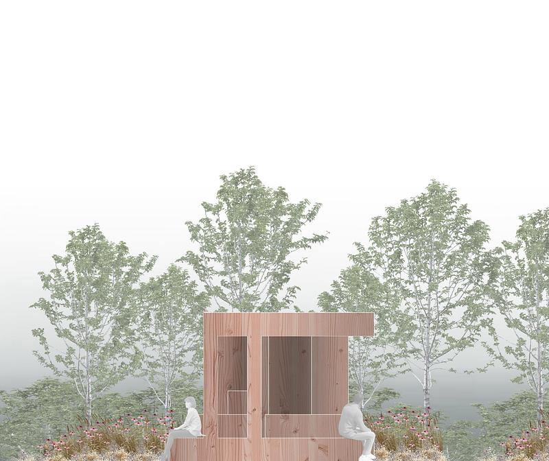 Press kit | 837-54 - Press release | The International Garden Festival Unveils the Projects Selected for its 27th Edition, Under the Theme 'Mapping Sensitivity' - International Garden Festival | Reford Gardens - Landscape Architecture - <p> Frame (elevation view)</p><p>Ulli Heckmann | Allemagne + Pays-Bas </p> - Photo credit:  Ulli Heckmann 
