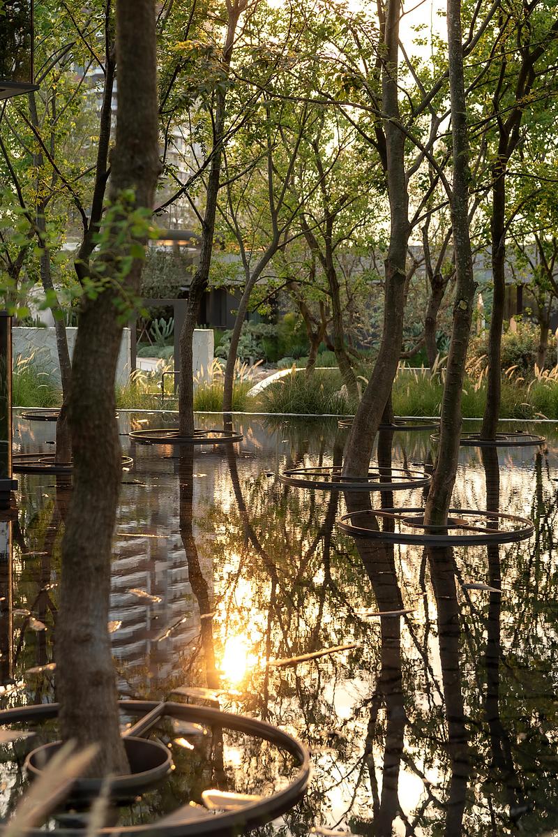 Press kit | 7844-01 - Press release | Luxelakes C7 South Golden Bay Model Island - Chengdu MaiWei Landscape Architecture Studio - Landscape Architecture - Photo credit:  PrismImage 