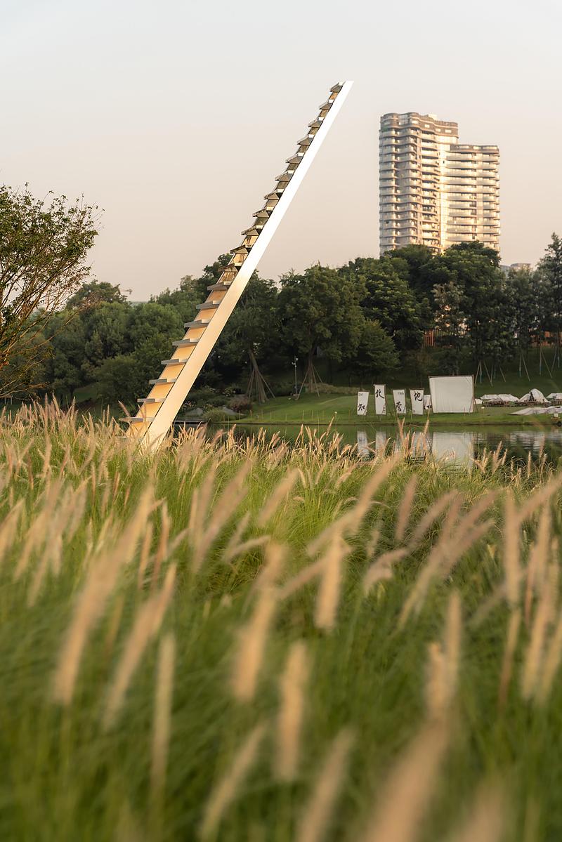 Press kit | 7844-01 - Press release | Luxelakes C7 South Golden Bay Model Island - Chengdu MaiWei Landscape Architecture Studio - Landscape Architecture - Photo credit:  PrismImage 