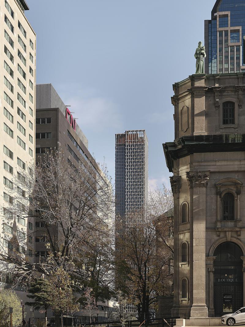 Press kit | 721-15 - Press release | 900 Saint-Jacques: Between Past, Modernity, and Mobility - Chevalier Morales - Real Estate - Photo credit:  Maxime Brouillet 