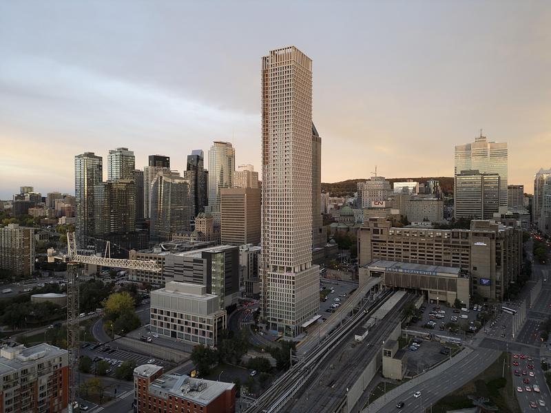 Press kit | 721-15 - Press release | 900 Saint-Jacques: Between Past, Modernity, and Mobility - Chevalier Morales - Real Estate - Photo credit:  Maxime Brouillet 