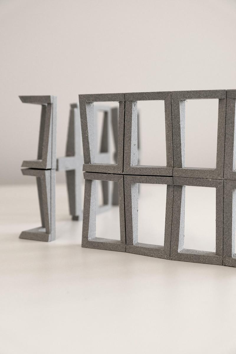 Press kit | 721-15 - Press release | 900 Saint-Jacques: Between Past, Modernity, and Mobility - Chevalier Morales - Real Estate - Precast concrete panel model - Photo credit:  Chevalier Morales 