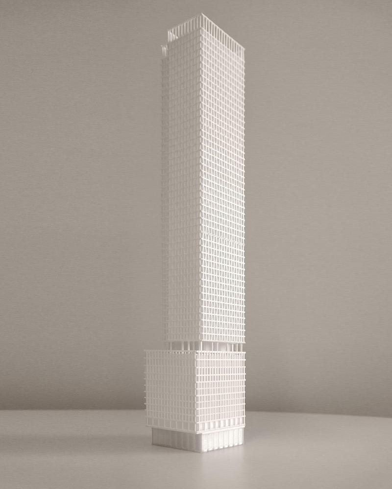 Press kit | 721-15 - Press release | 900 Saint-Jacques: Between Past, Modernity, and Mobility - Chevalier Morales - Real Estate - Model - Photo credit:  Chevalier Morales 