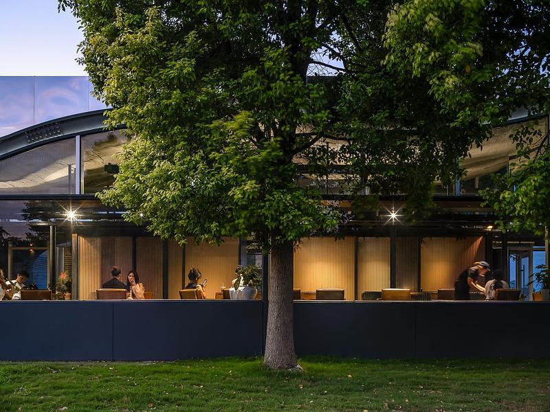 Dossier de presse | 7843-01 - Communiqué de presse | Café LIAO LIAO @ Musée de Luoyang - Rongjie Design & Construction Engineering Co, LTD - Architecture commerciale - Crédit photo : Wei Zhao