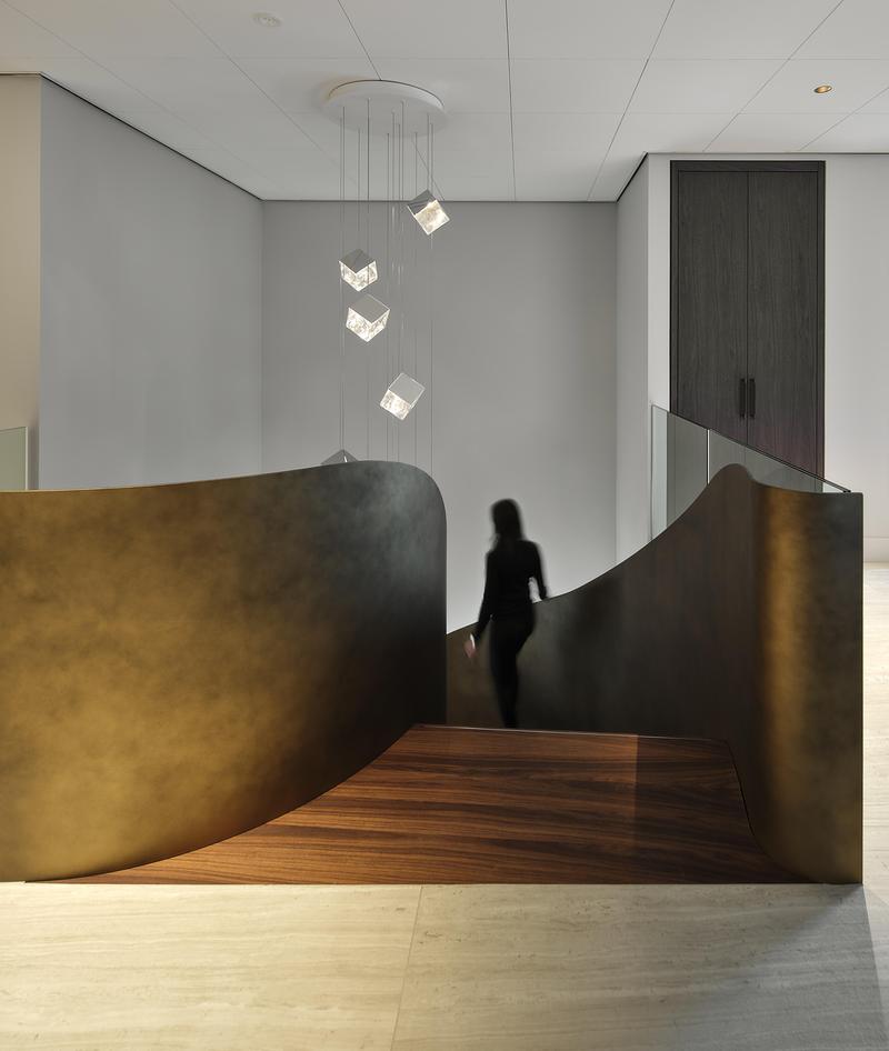 Press kit | 4229-01 - Press release | A Staircase as Architectural Invitation - EeStairs - Commercial Interior Design - Photo credit: EeStairs / Hans Morren