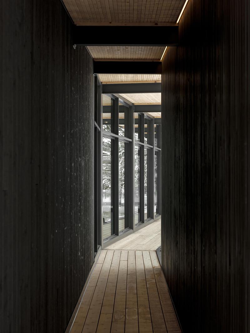 Dossier de presse | 2263-10 - Communiqué de presse | Résidence Saint-Damien : un refuge familial entre champs et forêt - Anne Carrier - Architecture résidentielle - Crédit photo : Paul Dussault