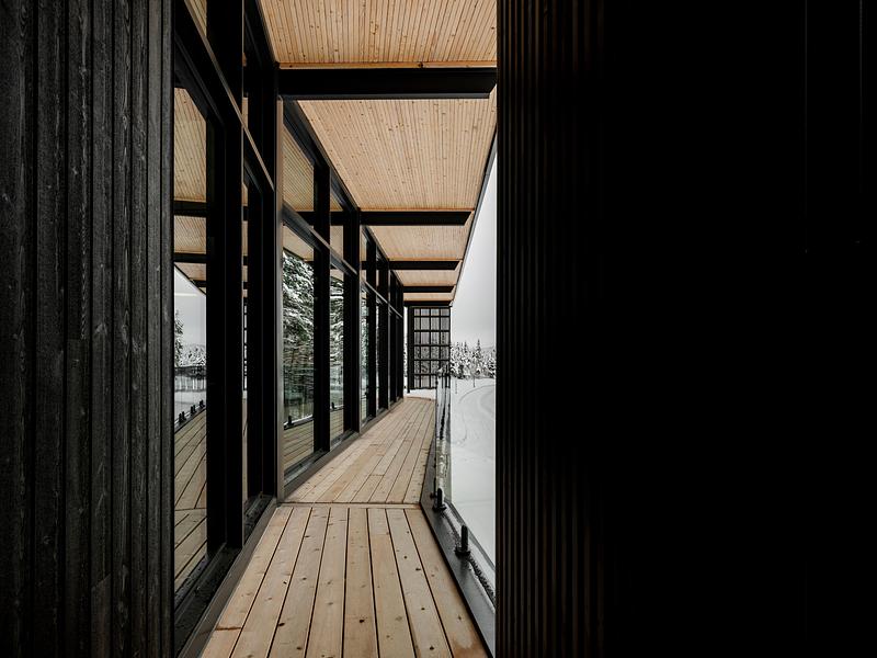 Dossier de presse | 2263-10 - Communiqué de presse | Résidence Saint-Damien : un refuge familial entre champs et forêt - Anne Carrier - Architecture résidentielle - Crédit photo : Paul Dussault