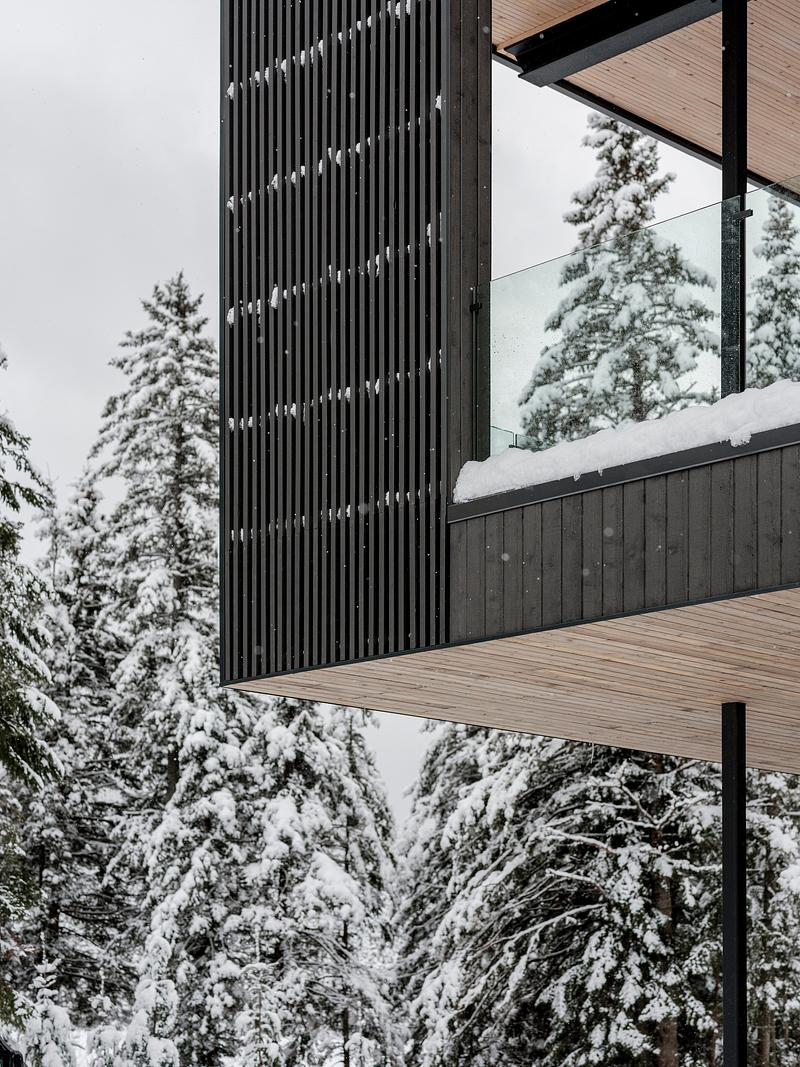 Dossier de presse | 2263-10 - Communiqué de presse | Résidence Saint-Damien : un refuge familial entre champs et forêt - Anne Carrier - Architecture résidentielle - Crédit photo : Paul Dussault