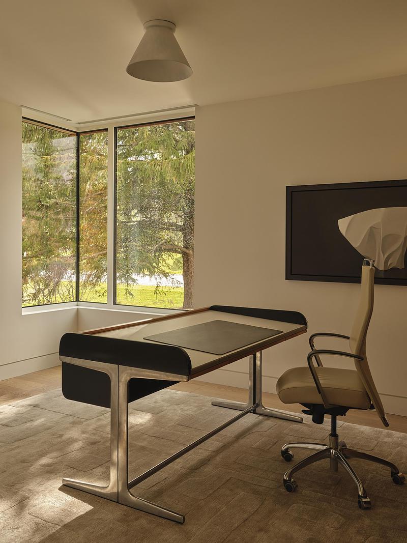 Press kit | 7847-01 - Press release | Georgian Bay Beach House - &Pierre - Residential Interior Design - Photo credit: Riley Snelling