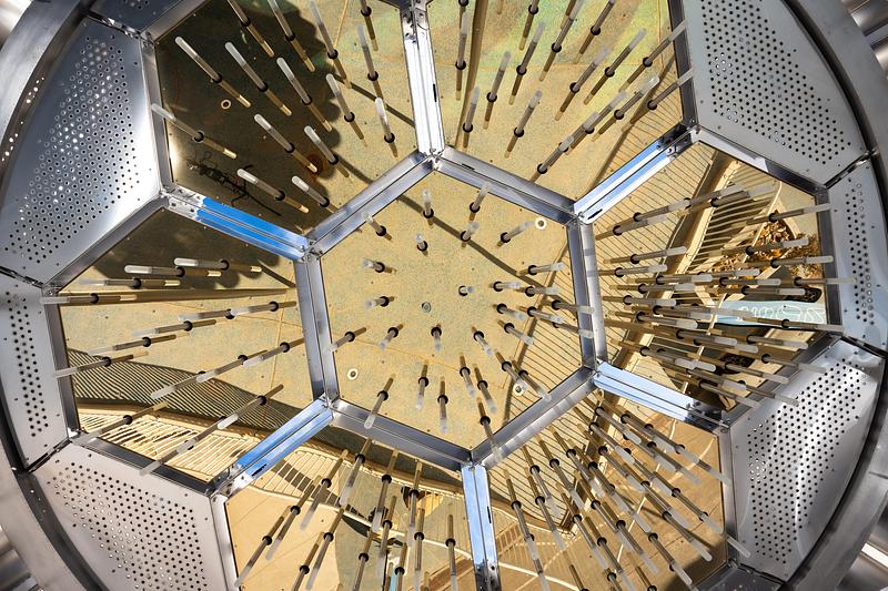 Press kit | 2757-61 - Press release | Defining a New Urban Experience Through the Lens of Digital Craft - FUTUREFORMS - Urban Design -  Positioned at the intersection of art and architecture—particularly within the realm of public art—Weatherscape seeks not only to create a distinctive physical encounter for its visitors but also to shape a site’s visual identity and inspire community engagement.<br>  - Photo credit: Genaro Limon