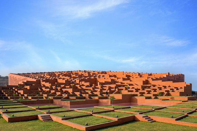 Press kit | 1432-31 - Press release | Prestige University - Sanjay Puri Architects - Institutional Architecture - Photo credit: Vinay Panjwani