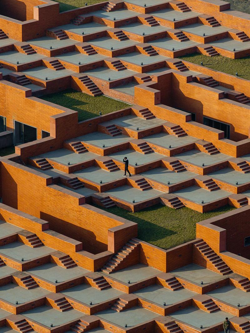 Press kit | 1432-31 - Press release | Prestige University - Sanjay Puri Architects - Institutional Architecture - Photo credit: Vinay Panjwani