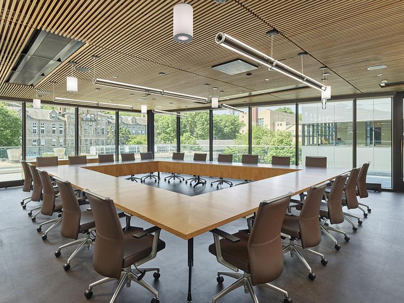 Dossier de presse | 7855-02 - Communiqué de presse | VMA’s LEED Gold-Certified Education Building for Lehigh University Advances Hybrid Methods of Learning and Prepares Students for Real-World Exchange - Voith & Mactavish Architects LLP - Architecture institutionnelle - Crédit photo : Jeffrey Totaro