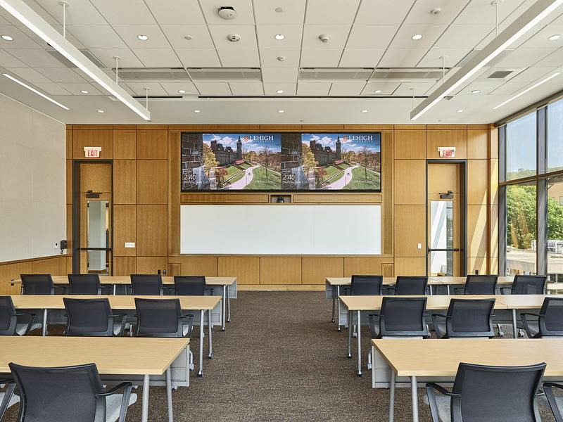 Dossier de presse | 7855-02 - Communiqué de presse | VMA’s LEED Gold-Certified Education Building for Lehigh University Advances Hybrid Methods of Learning and Prepares Students for Real-World Exchange - Voith & Mactavish Architects LLP - Architecture institutionnelle - Crédit photo : Jeffrey Totaro