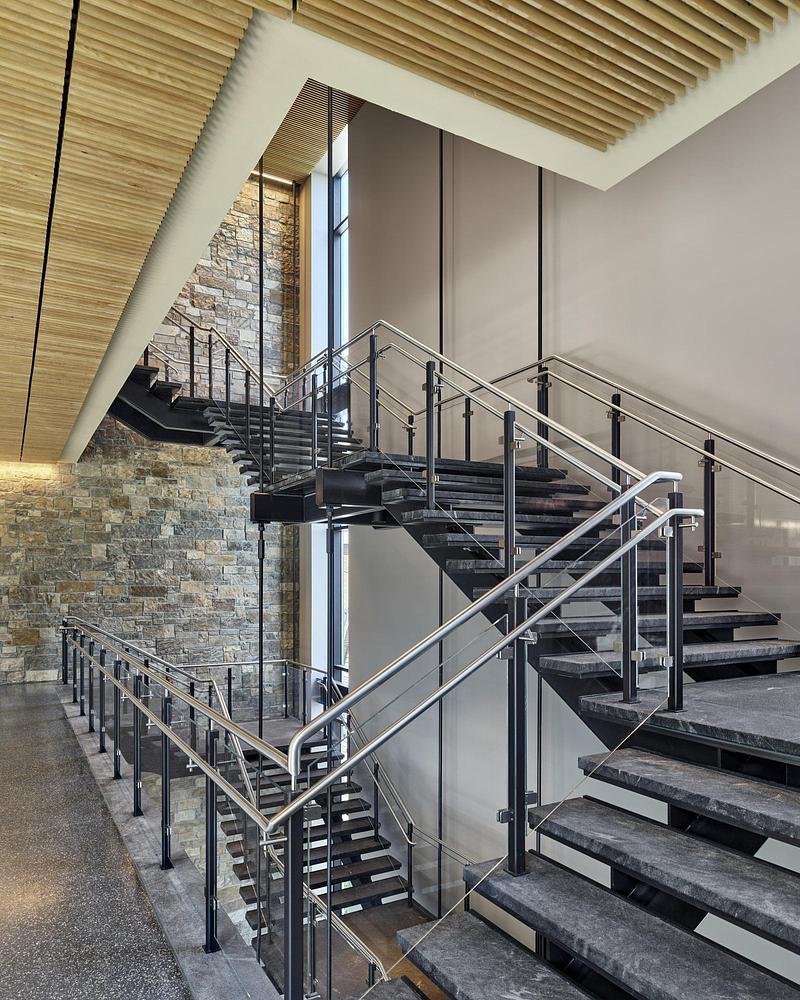 Dossier de presse | 7855-02 - Communiqué de presse | VMA’s LEED Gold-Certified Education Building for Lehigh University Advances Hybrid Methods of Learning and Prepares Students for Real-World Exchange - Voith & Mactavish Architects LLP - Architecture institutionnelle - Crédit photo : Jeffrey Totaro