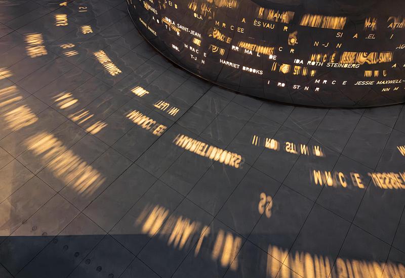 Press kit | 865-67 - Press release | Place des Montréalaises: A Monumental Gesture Inscribing Women’s Memory at the Heart of a City - Lemay - Landscape Architecture - Photo credit: Vincent Brillant