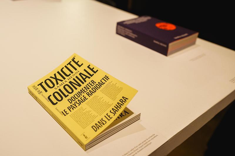 Press kit | 748-54 - Press release | UQAM’s Centre de design Presents "Toxicité coloniale : Architecture et paysage radioactifs français dans le Sahara" - Centre de design de l'UQAM - Event + Exhibition - Samia Henni's new publication "Toxicité coloniale : Documenter le paysage radioactif dans le Sahara" (Paris, 2026) - Photo credit: Benoit Rousseau