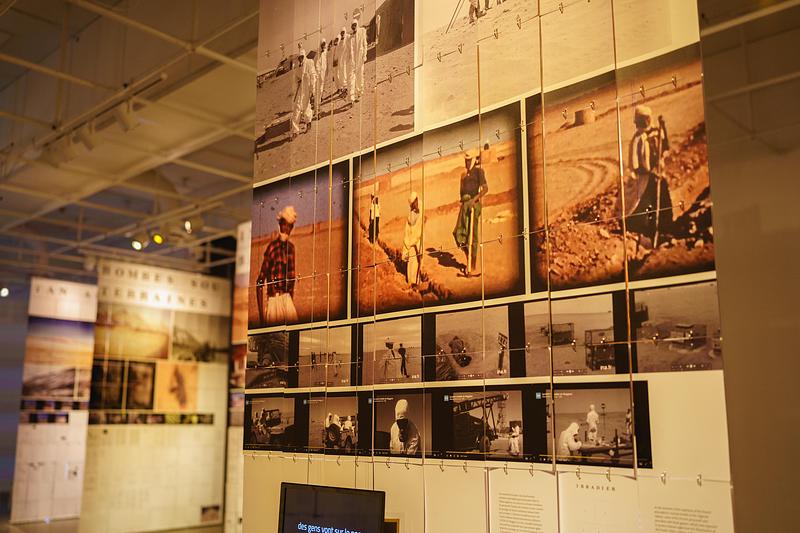 Press kit | 748-54 - Press release | UQAM’s Centre de design Presents "Toxicité coloniale : Architecture et paysage radioactifs français dans le Sahara" - Centre de design de l'UQAM - Event + Exhibition -  "Toxicité coloniale : Architecture et paysage radioactifs français dans le Sahara" exhibition presented at UQAM's Centre de design, 2026.  - Photo credit: Benoit Rousseau