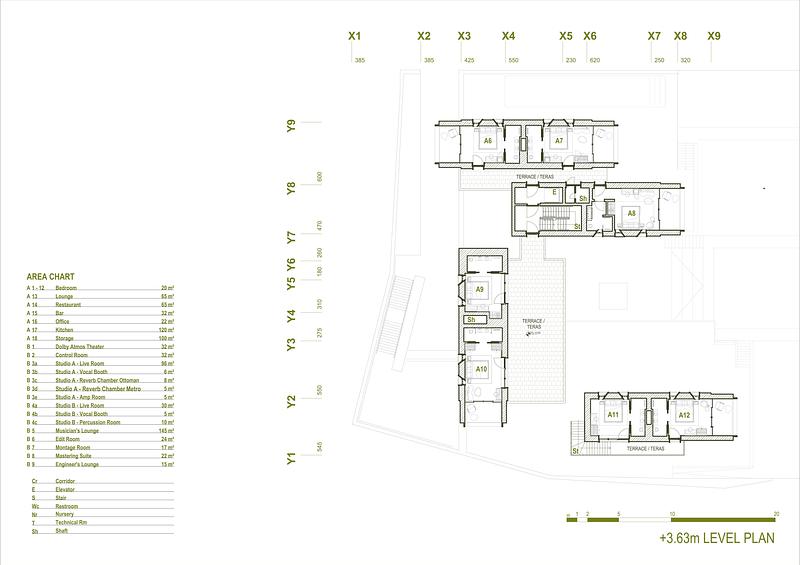 Press kit | 2204-11 - Press release | SOUR Unveils Pur: A Masterclass in Sensory Architecture and Acoustic Innovation Opens on the Aegean Coast - SOUR - Commercial Architecture - Plan Level +3.63m - Photo credit: © 2026 SOUR.