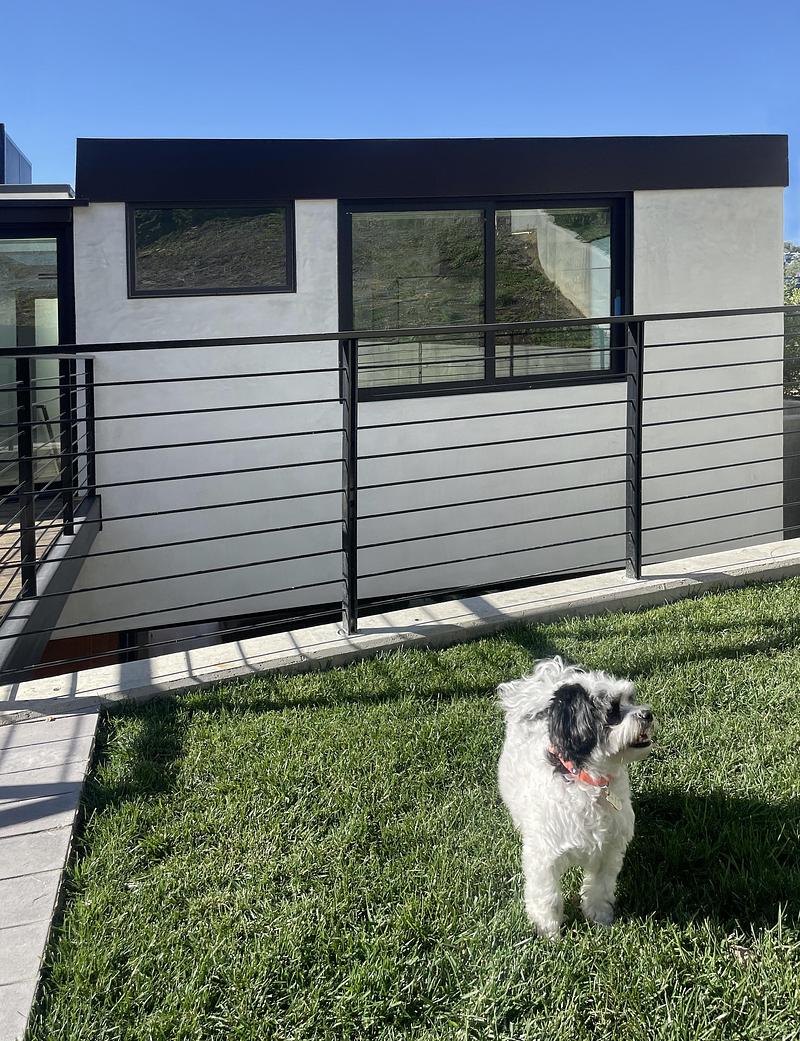 Dossier de presse | 5795-10 - Communiqué de presse | Slot House - ANX / Aaron Neubert Architects - Architecture résidentielle - Lawn - Crédit photo : ANX