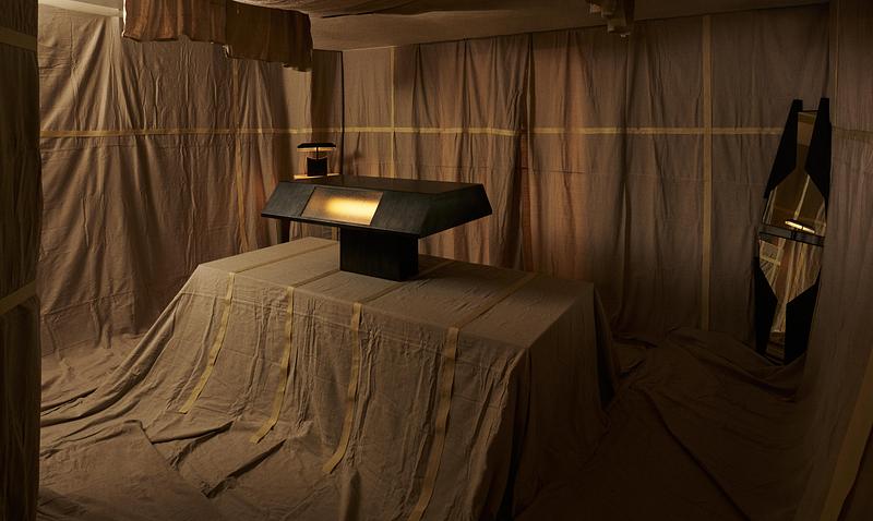 Press kit | 7861-01 - Press release | KAIA Presents First Collection with Pauline Leprince: Beneath the Surface - KAIA - Lighting Design - "Benath the Surface" Installation at KAIA Showroom in New York - Photo credit: Matthew Gordon