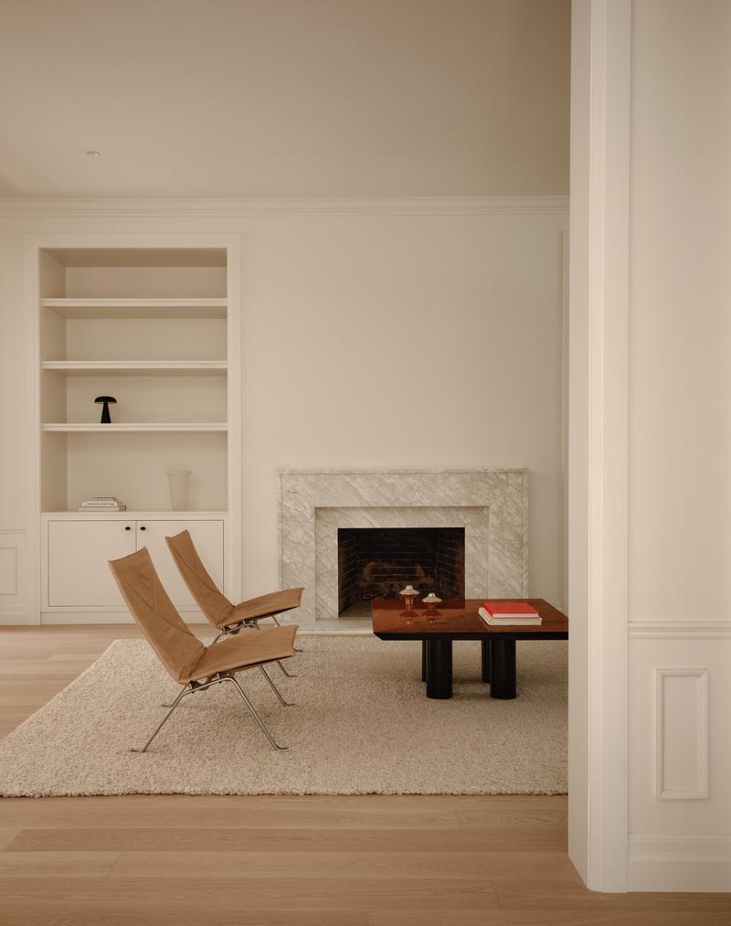 Press kit | 4241-11 - Press release | Wood Residence - Vives St-Laurent - Residential Architecture - Living room - Photo credit: Alex Lesage