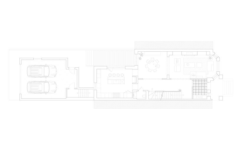 Press kit | 4241-11 - Press release | Wood Residence - Vives St-Laurent - Residential Architecture - Layout - Main floor - Photo credit: Vives St-Laurent