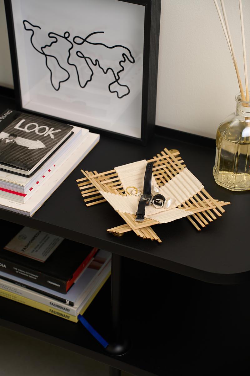 Dossier de presse | 7491-02 - Communiqué de presse | BằNG · Unboring Objects : façonnés par les matériaux, les procédés et l’environnement d’atelier - BằNG - Design d’éclairage - Vide-poche Đan en crème - Crédit photo : BằNG