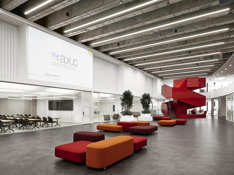 Press kit | 916-21 - Press release | MSDL Architects Announces the Appointment of a New Partner - Menkès Shooner Dagenais LeTourneux Architectes - Commercial Architecture - Ax.c, Montreal (Quebec) - Photo credit: Maxime Brouillet