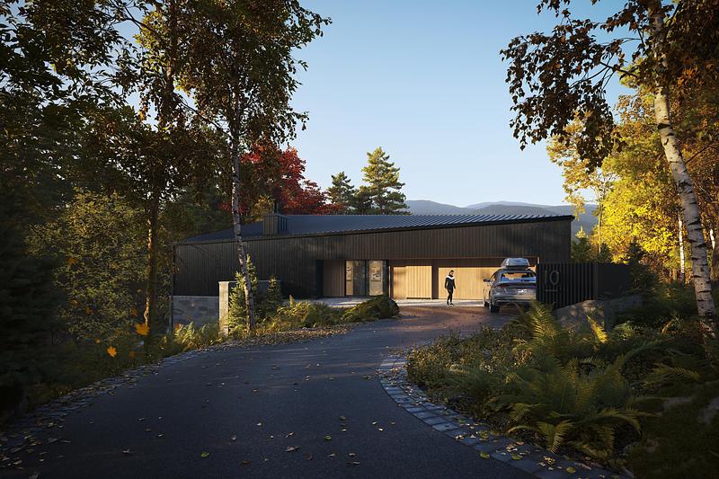 Press kit | 916-21 - Press release | MSDL Architects Announces the Appointment of a New Partner - Menkès Shooner Dagenais LeTourneux Architectes - Commercial Architecture - L'Hymne des Trembles, Mont-Tremblant (Quebec) - Photo credit: MSDL Architectes
