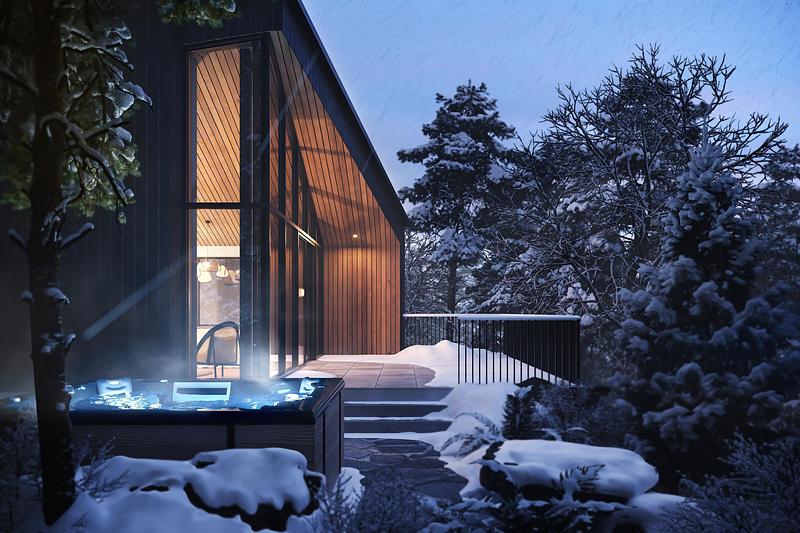 Press kit | 916-21 - Press release | MSDL Architects Announces the Appointment of a New Partner - Menkès Shooner Dagenais LeTourneux Architectes - Commercial Architecture - L'Hymne des Trembles, Mont-Tremblant (Quebec) - Photo credit: MSDL Architectes