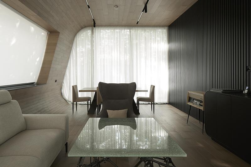 Press kit | 4008-05 - Press release | Garage for Car Collection - ATRIUM - Residential Architecture - Garage for car collection - Photo credit: ATRIUM