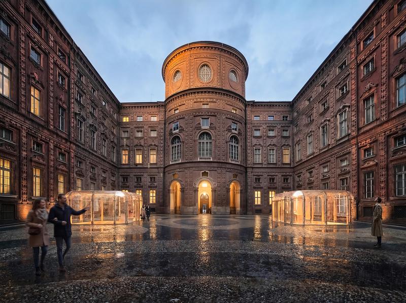 Press kit | 3649-01 - Press release | Beneath The Porticoes: UNS’s Winning Design Proposal Selected for New Metro Line in Turin - UNS - Competition - Carlo Alberto Station.  - Photo credit: Produced by Settanta7, ©Extraordinary Commissioner Chiaia