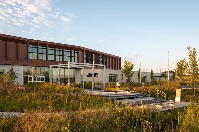 Dossier de presse | 3310-01 - Communiqué de presse | L’Espace citoyen des Confluents — le paysage comme infrastructure du vivant - Projet Paysage - Architecture de paysage - Crédit photo : Vincent Brillant