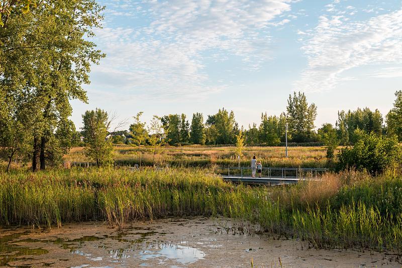 Dossier de presse | 3310-01 - Communiqué de presse | L’Espace citoyen des Confluents — le paysage comme infrastructure du vivant - Projet Paysage - Architecture de paysage - Crédit photo : Vincent Brillant