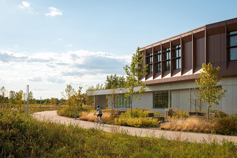 Dossier de presse | 3310-01 - Communiqué de presse | L’Espace citoyen des Confluents — le paysage comme infrastructure du vivant - Projet Paysage - Architecture de paysage - Crédit photo : Vincent Brillant