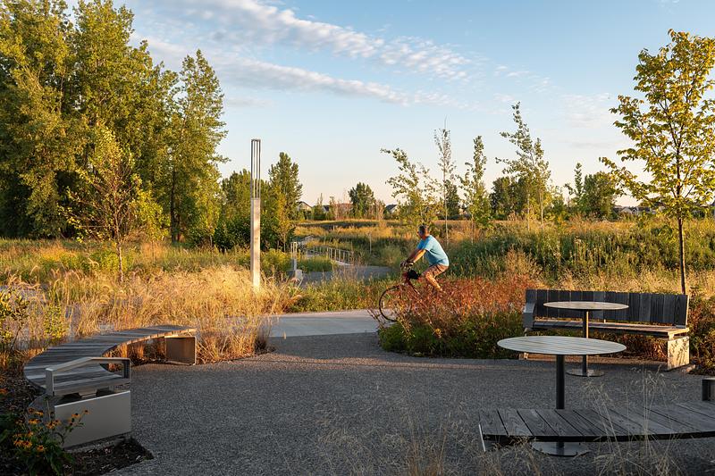 Dossier de presse | 3310-01 - Communiqué de presse | L’Espace citoyen des Confluents — le paysage comme infrastructure du vivant - Projet Paysage - Architecture de paysage - Crédit photo : Vincent Brillant