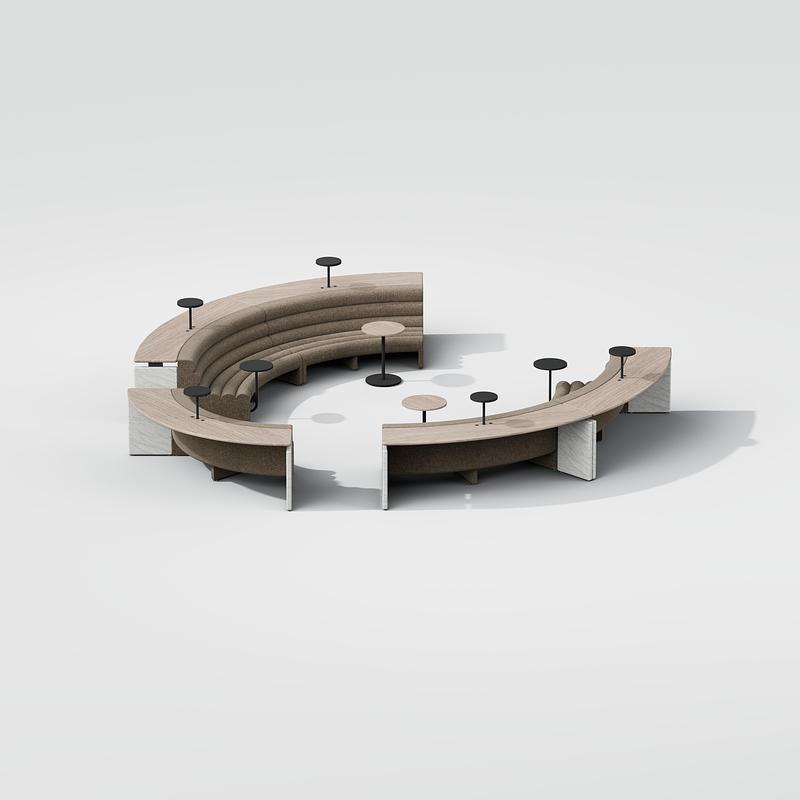 Press kit | 4232-29 - Press release | NII – Ingenious Design - NII - Product - PARLAMENTO by Jun Aizaki / CRÈME - Photo credit: NII