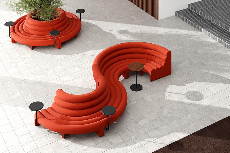 Press kit | 4232-29 - Press release | NII – Ingenious Design - NII - Product - PARLAMENTO by Jun Aizaki / CRÈME<br> - Photo credit: NII