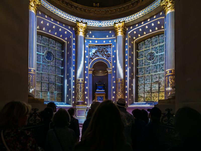 Press kit | 1089-13 - Press release | AURA by Moment Factory: Transforming Iconic Cultural Venues Into Must-Visit Immersive Destinations - Moment Factory - Multimedia Design -  AURA Invalides, Paris (inaugurated in 2023)  - Photo credit:  Moment Factory 