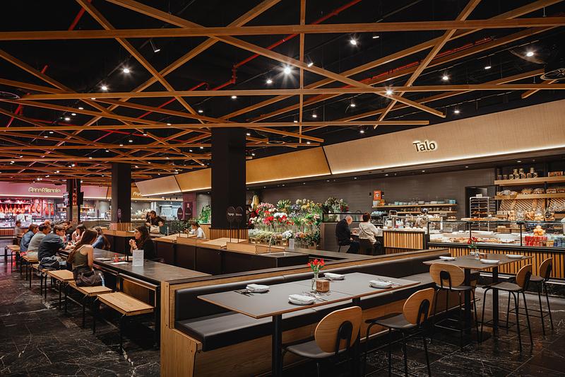 Dossier de presse | 3724-18 - Communiqué de presse | San Martin Market - EL EQUIPO CREATIVO - Design d’intérieur commercial - Ground floor - Crédit photo : <p>Aitor Estévez</p>