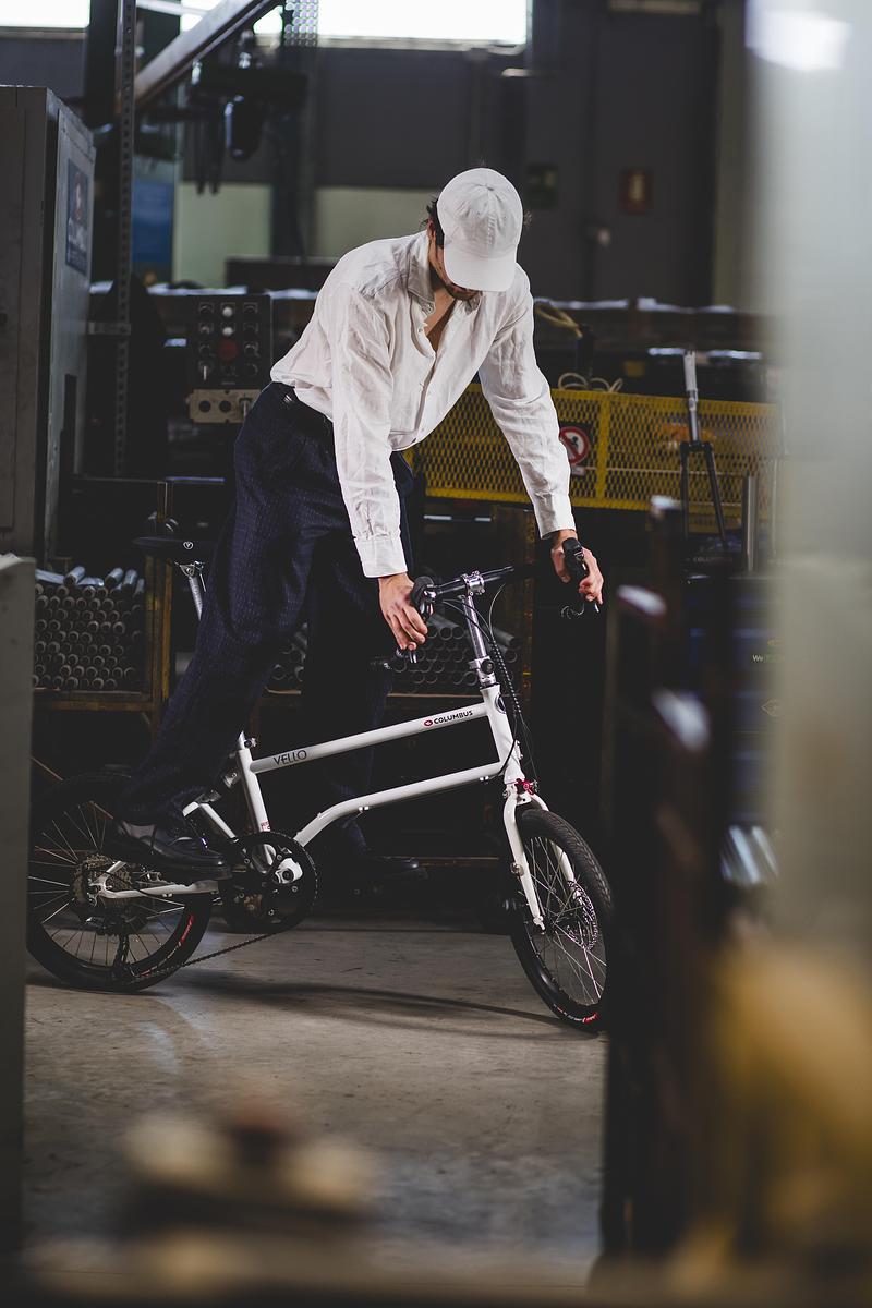 Press kit | 1833-09 - Press release | VELLO Turns to Iconic Steel Manufacturer Columbus: New Partnership Announced During Milan Design Week - VELLO Bike - Industrial Design - Photo credit: Felix Busso