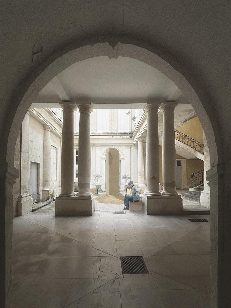 Dossier de presse | 982-59 - Communiqué de presse | Festival des Architectures Vives 2026: équipes et projets - Association Champ Libre - Évènement + Exposition - SABLIER - Crédit photo : <p class="">Collectif Nou(e)s : Maxime Neuville, Violette Soleilhac, Tanguy Guyot, Fabien Lamy</p>