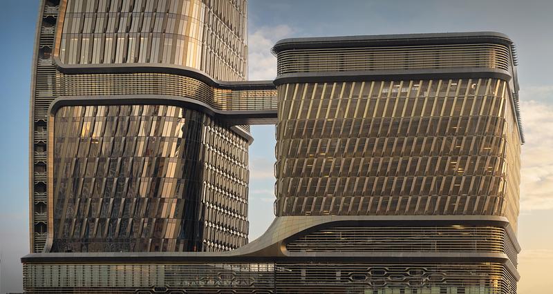 Press kit | 3649-02 - Press release | Ceramic Innovation Meets High-Rise Design: 302-Metre-Tall Wasl Tower Now Completed - UNS - Commercial Architecture - Photo credit: ©Ahmad Alnaji - SARAB