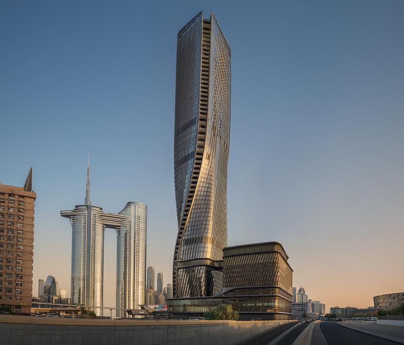Press kit | 3649-02 - Press release | Ceramic Innovation Meets High-Rise Design: 302-Metre-Tall Wasl Tower Now Completed - UNS - Commercial Architecture - Photo credit: ©Ahmad Alnaji - SARAB