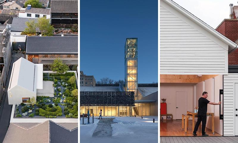 Dossier de presse | 809-47 - Communiqué de presse | AZURE Announces Finalists of the 2026 AZ Awards - AZURE Media - Concours - <p>Finalists - Architecture: Adaptive Re-Use<span></span></p><p><br></p><p>B.L.U.E. Architecture Studio: Jiangnan House Yangzhou Guangling, Yangzhou, China<br>Lemay: Saint Joseph’s Oratory of Mount Royal Welcome Pavilion, Montreal, Canada<br>PLAIN Design Build and Actual Architecture Company: The Art Chapel, Lincoln, USA</p> - Crédit photo : AZURE