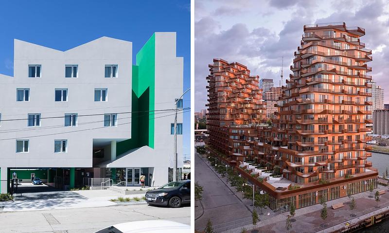 Dossier de presse | 809-47 - Communiqué de presse | AZURE Announces Finalists of the 2026 AZ Awards - AZURE Media - Concours - <p>Finalists - Residential Architecture: Multi-Unit Buildings<span></span></p><p><br></p><p>Michael Maltzan Architecture: 26 Point 2 Apartments, Long Beach, USA<br>3XN, GXN with Kirkor Architects and Planners: Aqualuna, Toronto, Canada</p> - Crédit photo : AZURE